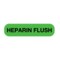 Nevs Heparin Flush 5/16" x 1-1/4" Flr Red w/Black N-1718 - alternate 1